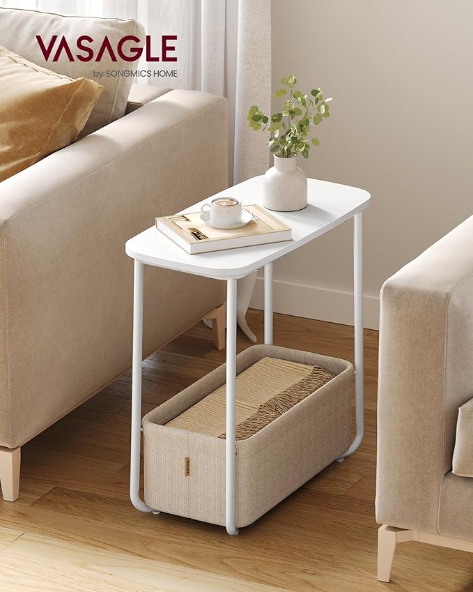 VASAGLE End Table, Small Bedside Table - Image 2