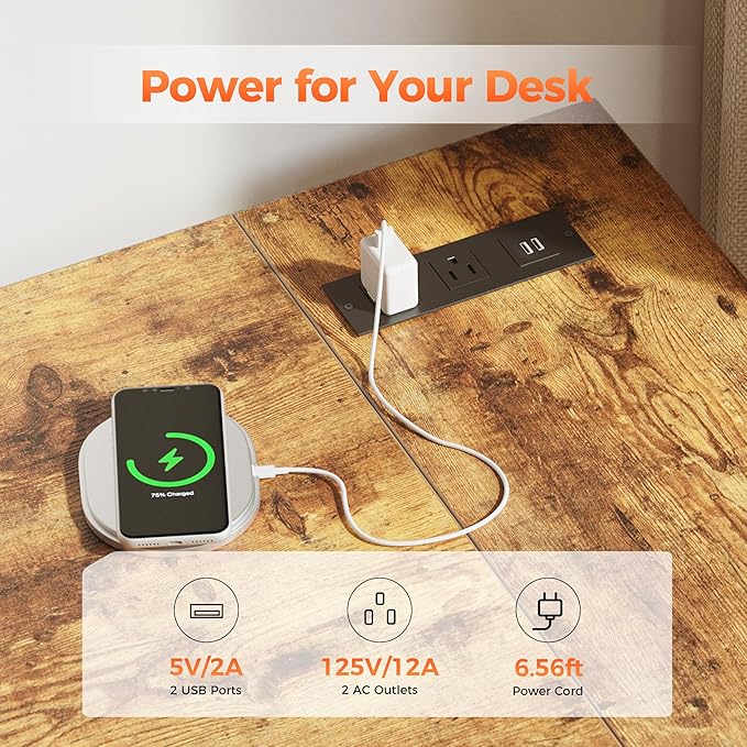 Small L Shaped Computer Desk - Image 5
