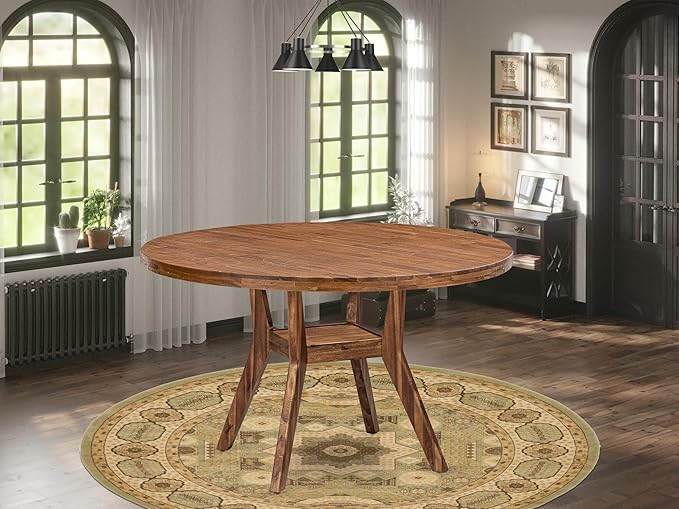 I58-0N-TP - A Wood Kitchen Table - Image 2