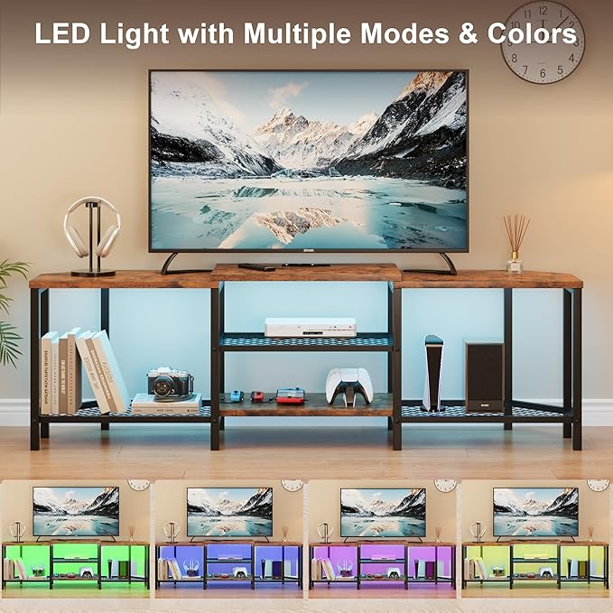 GarveeHome 67 Inch Large TV Stand - Image 4