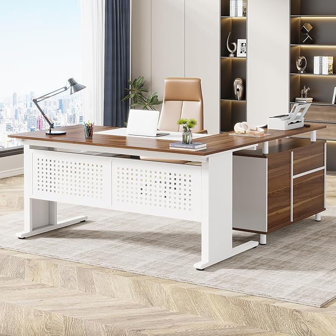 Tribesigns 63 Inch Executive Desk by Tribesigns