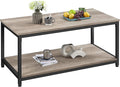 Yaheetech 39.5" 2-Tier Coffee Table by Yaheetech