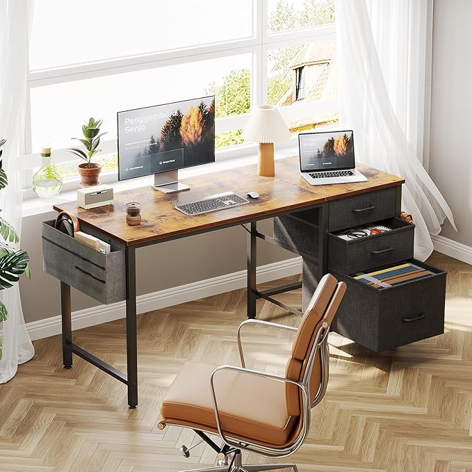 Casaottima 48" Small Computer Home Office Desk - Image 8