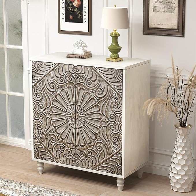 COSIEST 32" W Sideboard Buffet Cabinet - Image 3