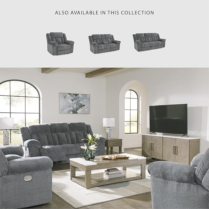 Signature Design by Ashley Tip-Off Casual Wall Hugger Power Recliner - Image 6
