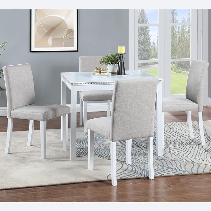 Ball & Cast 5 Piece Dining Table Set, Kitchen Table Set - Image 2