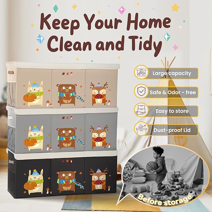 120L Large Toy Storage Box - Image 6