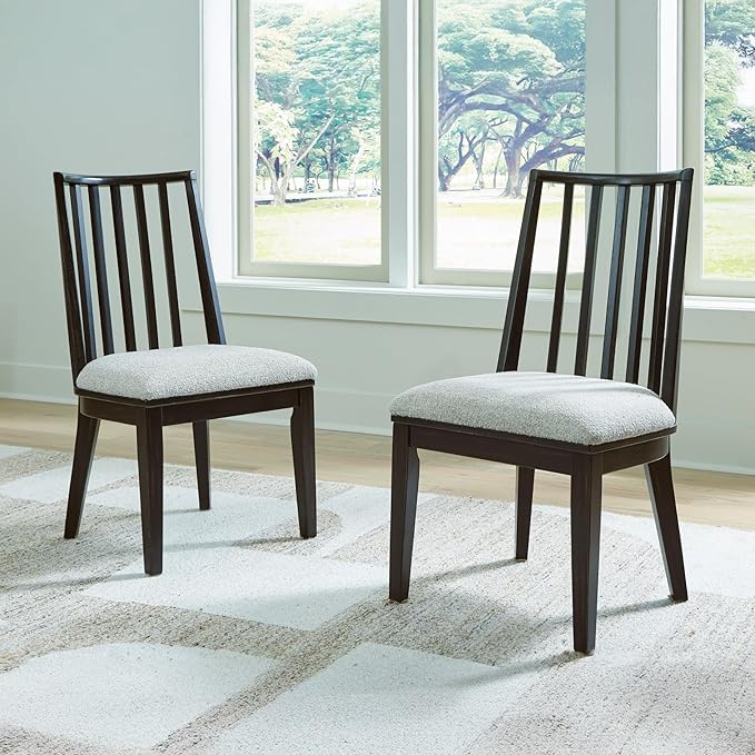 Signature Design by Ashley Galliden Urban Upholstered Armless Dining Chair - Image 2