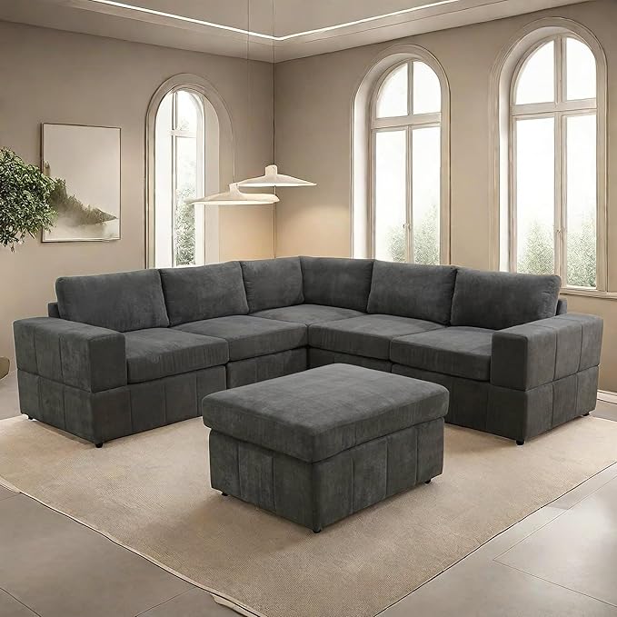 Sectional Couches for Living Room, 101″ Modular Sectional Sofa - Image 3