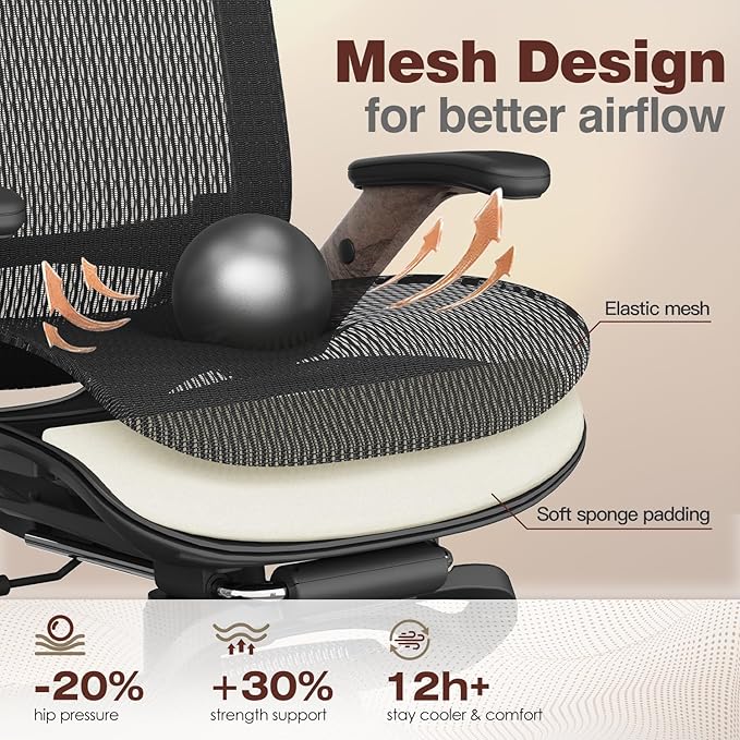 GABRYLLY Ergonomic Office Chair - Image 8