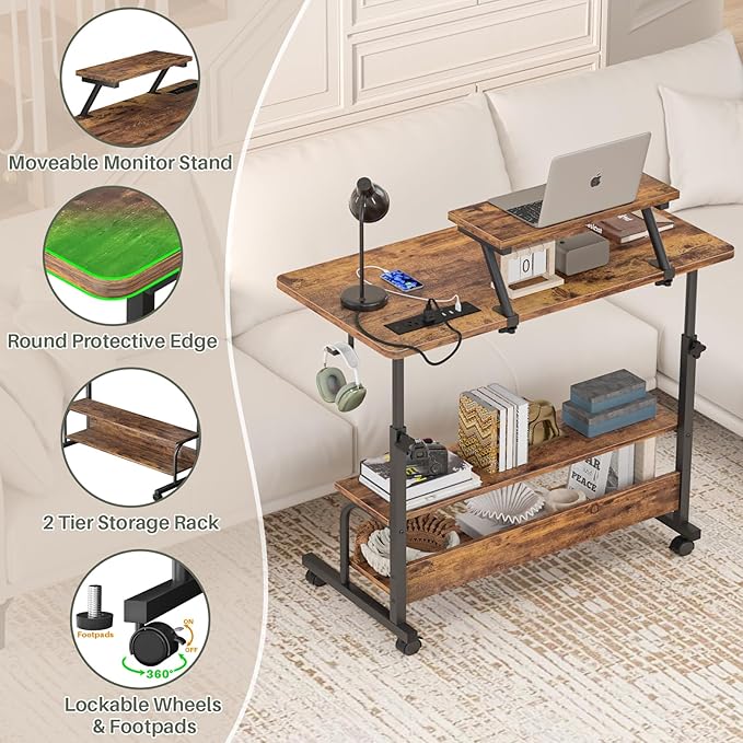 Height Adjustable Standing Desk - Image 6