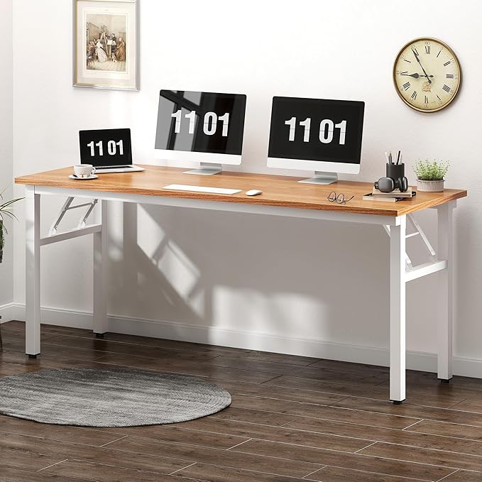 Need Computer Desk Office Desk 62 inches Folding Table - Image 6