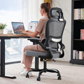 TRALT Office Chair Ergonomic Desk Chair, 330 LBS Home Mesh Office Desk Chairs by TRALT