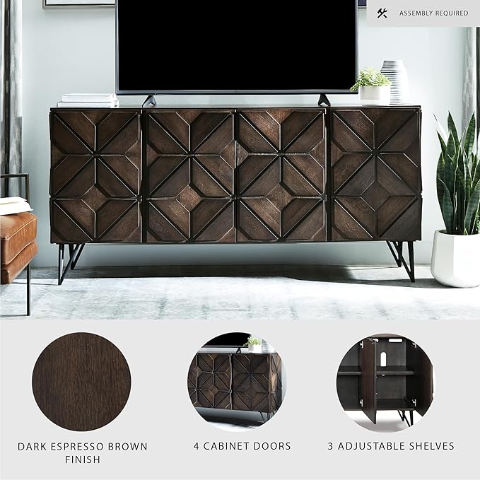 Signature Design by Ashley Chasinfield Urban Geometric Design TV Stand Fits TVs - Image 4