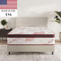 Ottomanson Full 13" Luxury I Eurotop Mattress, Medium-Firm Memory Foam Comfort by Ottomanson