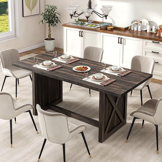 DWVO Farmhouse Large Dining Table by DWVO
