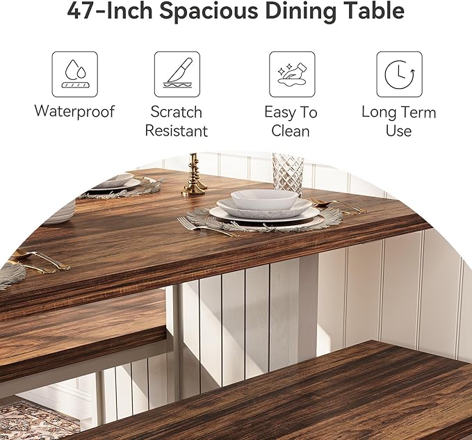 LITTLE TREE Dining Table Set for 4 - Image 6