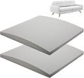 moonoom 22"x22" Couch Cushion Support, Curved High Density Foam Replacement by moonoom