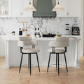 Swivel Bar Stools Set of 2, Counter Height Bar Stools by Unknown