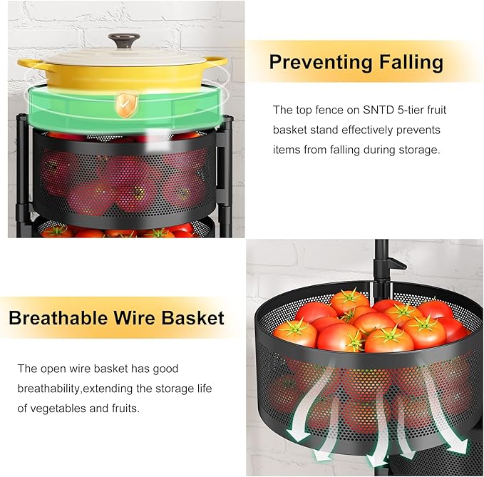 SNTD Fruit and Vegetable Basket Bowls - Image 4