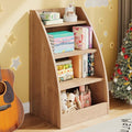 Kids Bookshelf, 4 Tier Kids Book Shelf by FFBCFDKFurnitureSet
