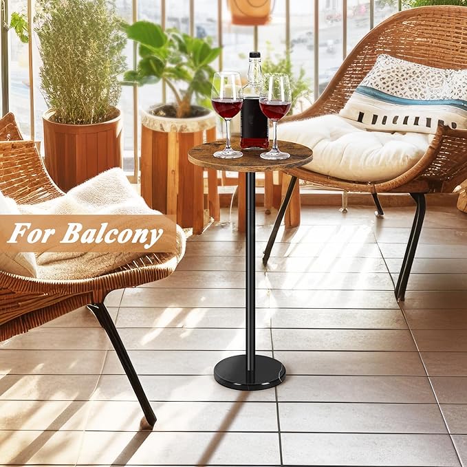 smusei Drink Table Small Side Table - Image 8