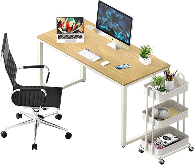 SHW 48-Inch Commercial-Grade Office Computer Desk - Image 7