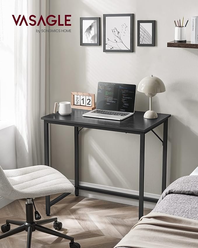 VASAGLE Computer Desk, Gaming Desk, Home Office Desk, - Image 2