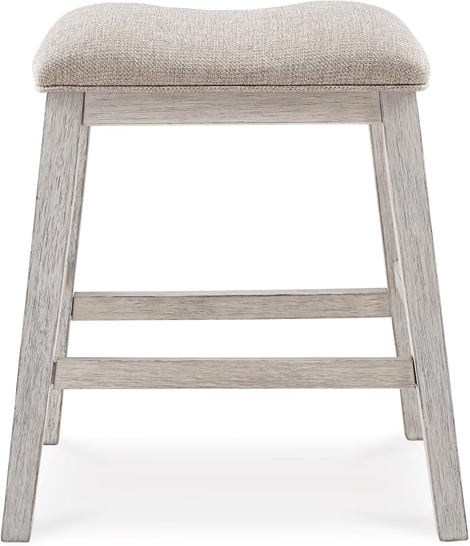 Signature Design by Ashley Skempton Modern 24" Counter Height Upholstered - Image 4