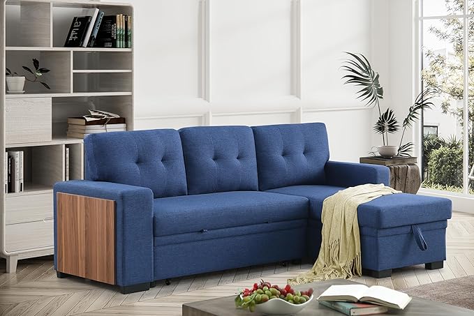 Devion Furniture Garisa 4-in-1 Convertible L Shaped Couch - Image 7