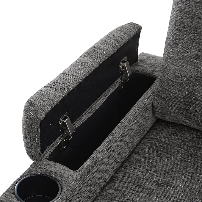Eafurn Oversized U Shaped Sectional Sleeper Sofabed Pull Out Couch Bed - Image 7
