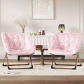 Comfy Chair for Adults, Foldable Living Room Chairs, Soft Faux Fur Folding by Garvee