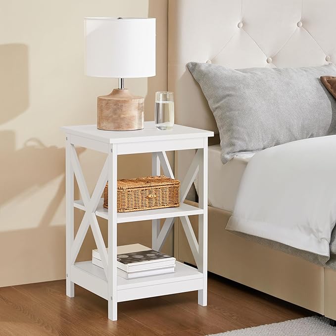 Yaheetech End Tables Set of 2, 3-Tier Side Tables - Image 4