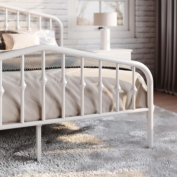 SHA CERLIN Full Size Metal Platform Bed Frame - Image 8