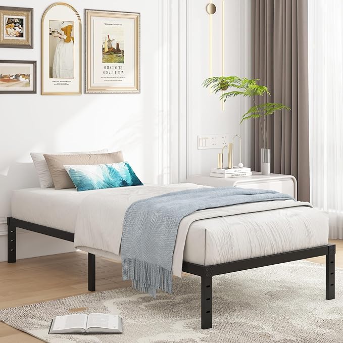 12 Inch Twin XL Size Bed Frames, Heavy Duty Metal Bed Frame Twin XL, No Box - Image 6