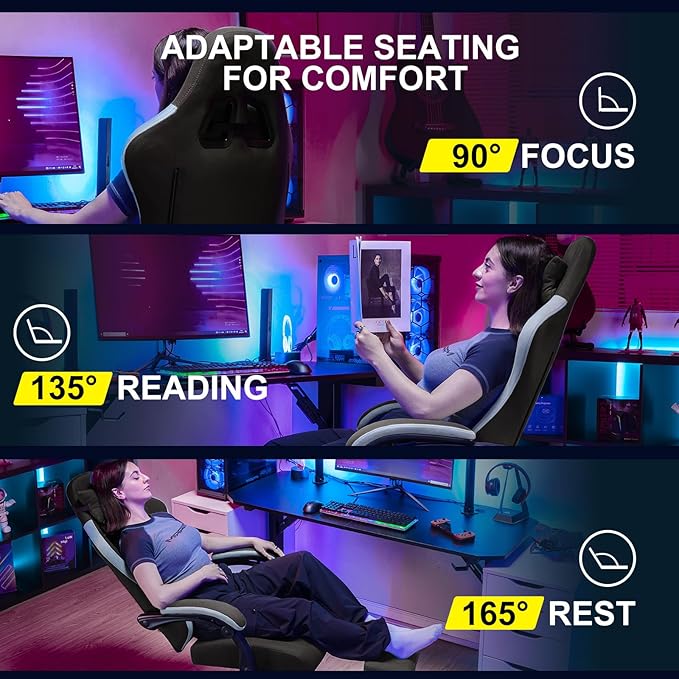 GTPLAYER Gaming Chair, Computer Office Chair - Image 4