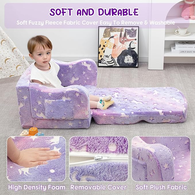 Comfy Toddler Couch and Chair for Kids - Image 4