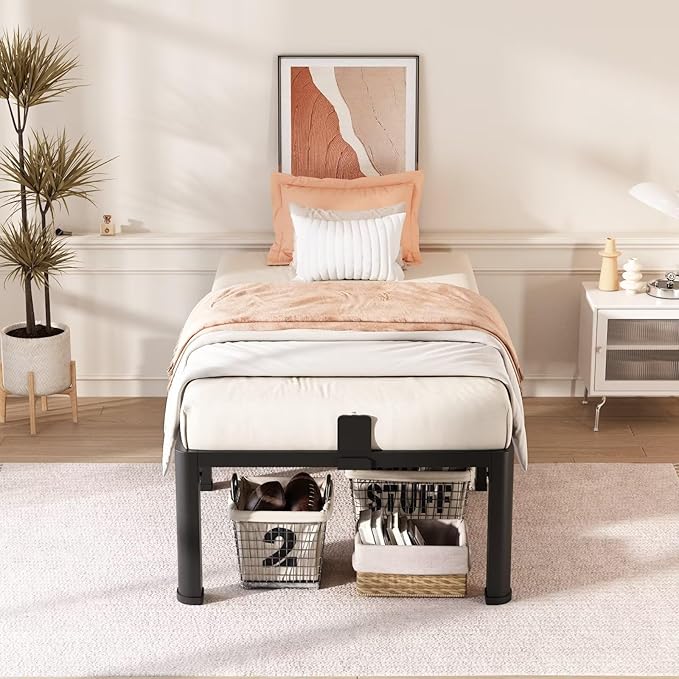 FUIOBYVV 18 Inch Twin XL Bed Frame - Image 2