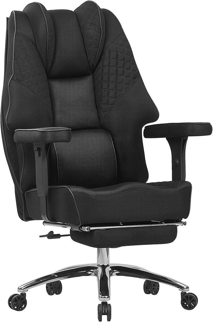 VECELO Big and Tall Office Chair 400lbs, Mesh High Back Computer Chair by VECELO