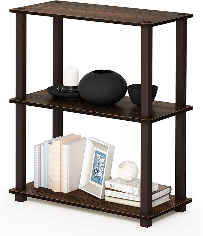 Furinno Turn-S-Tube 3-Tier Compact Multipurpose Shelf by Furinno-FitsYourSpaceFitsYourBudget