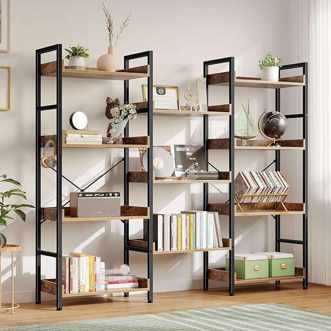 Rolanstar Bookshelf 4 Tiers - Image 2