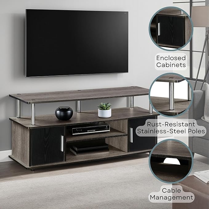 Convenience Concepts Designs2Go Monterey Stand Family Entertainment Center - Image 6