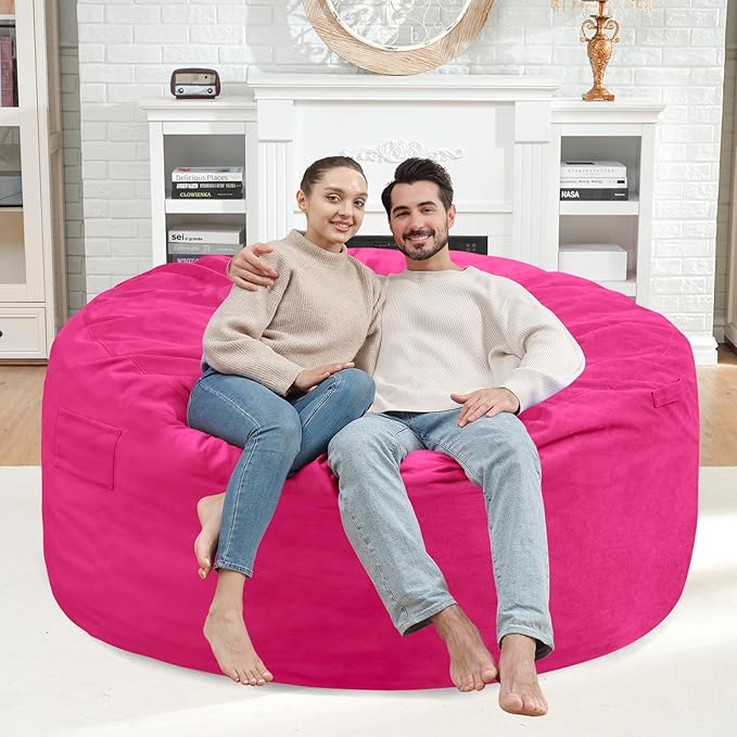 4FT Bean Bag Chair, Large Bean Bag Chairs - Image 2