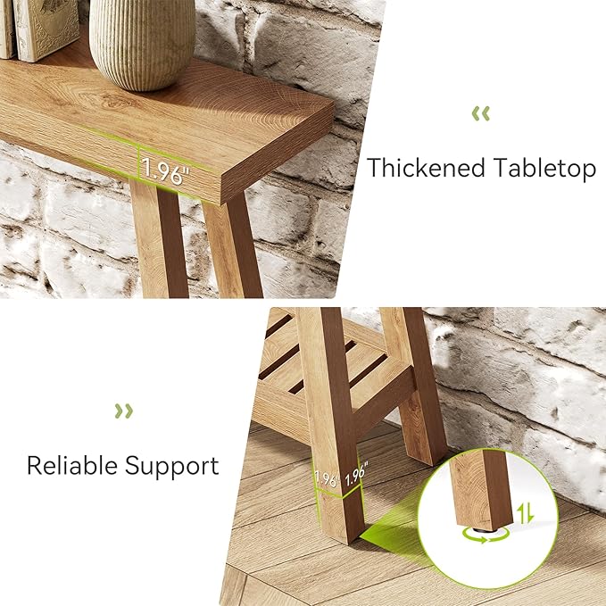 LITTLE TREE 70.9 Inches Extra Long Console Table - Image 7