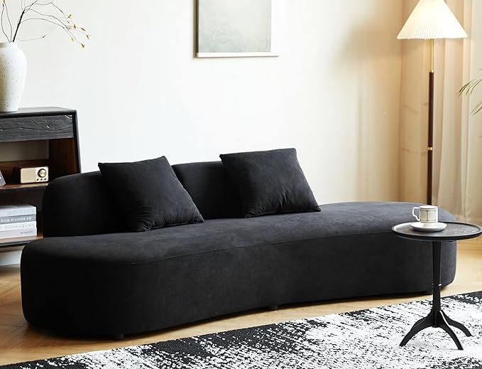 Container Furniture Direct 90" Curved Sofa - Image 2