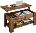 Yaheetech Coffee Table, 47.5in Lift top Coffee Table by Yaheetech
