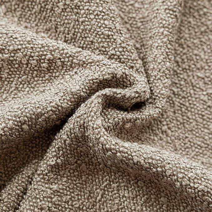 Foindtower Set of 2, Decorative Textured Boucle Throw Pillow Covers Accent - Image 3