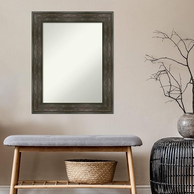 Amanti Art Grey Bathroom Mirror - Image 5