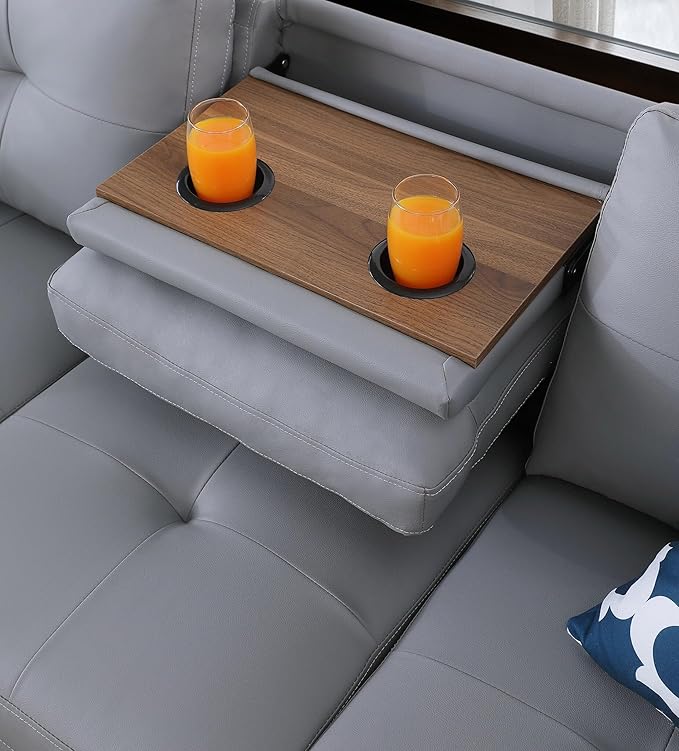 98 Inch L Shaped Sectional Sofa - Image 7