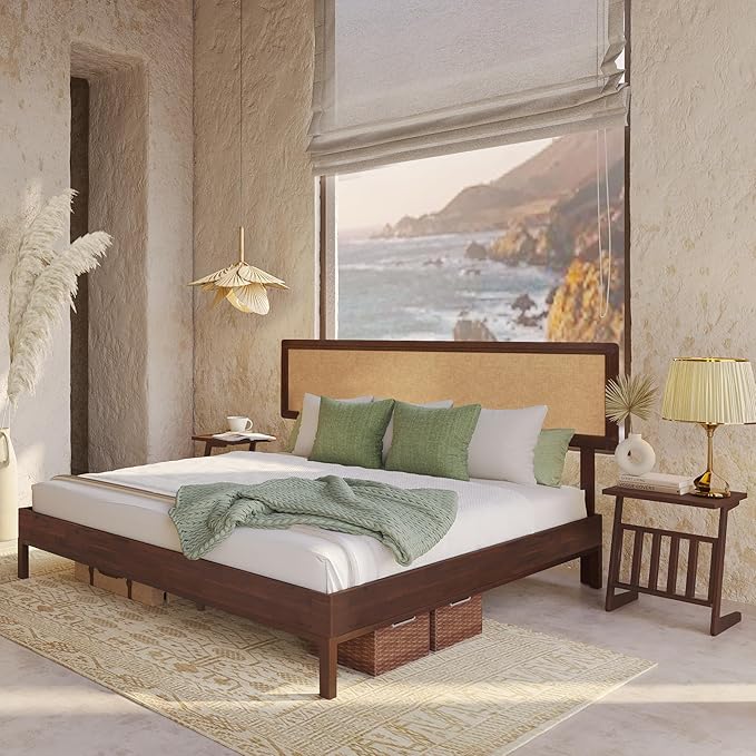 Bme Nipe King 14 Inch Bohemian Bed Frame - Image 10